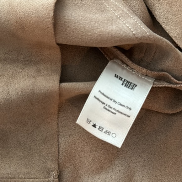 Brown suede like dress. Wilfred - Picture 7 of 8